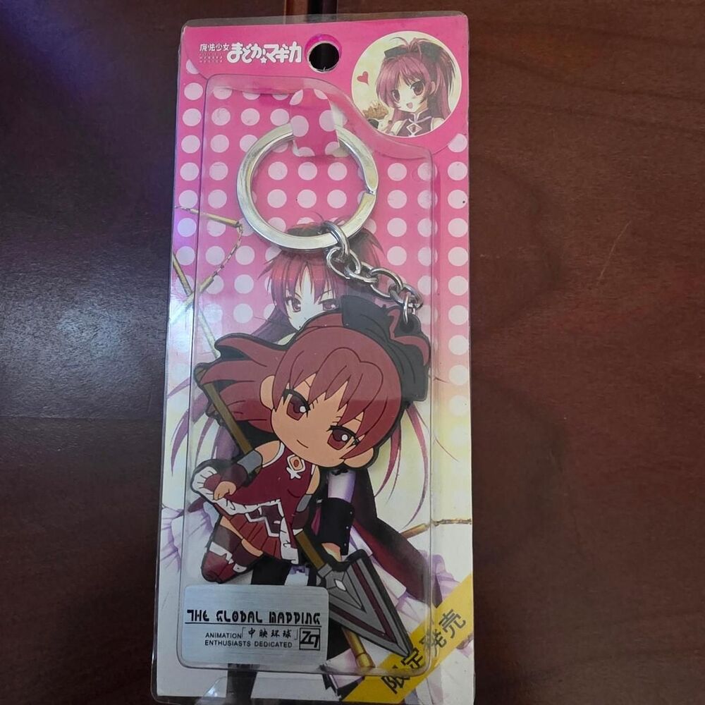 Kyoko Sakura PVC keychain Puella Magi Madoka Magica